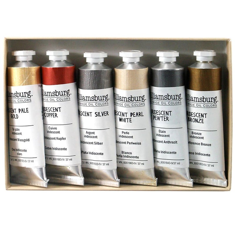 Williamsburg Artist Oil Colors by GOLDEN, Selected Iridescents Set - Image 5